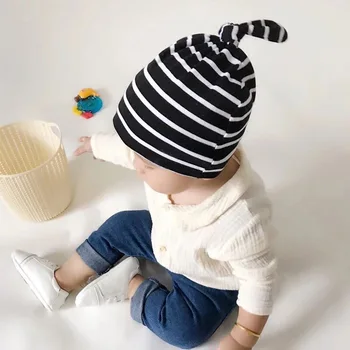 

Cute Baby Boy Girls Beanie Cap Newborn Striped Newborn Knitted Hat Children Beanies Hats Baby Accessories