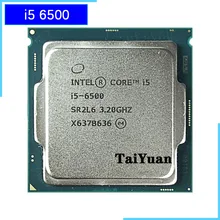 Intel Core i5-6500 i5 6500 3.2 GHz dört çekirdekli dört iplik 65W 6M CPU İşlemci LGA 1151