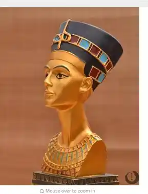 Home Gifts Crafts Resin Africa Egyptian Pharaoh Tutankhamun Egypt Cleopatra Princess Bust Model Craft Home Decorations