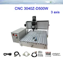 Russia free tax 3 axis CNC Router LY 3040Z-D500W Engraving Machine cnc milling machine
