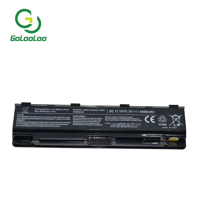 Golooloo ноутбук Батарея для Toshiba PA5024U-1BRS PA5023U-1BRS PA5109U-BRS PA5026U-1BRS PA5023 PA5109 C850 C855 5023