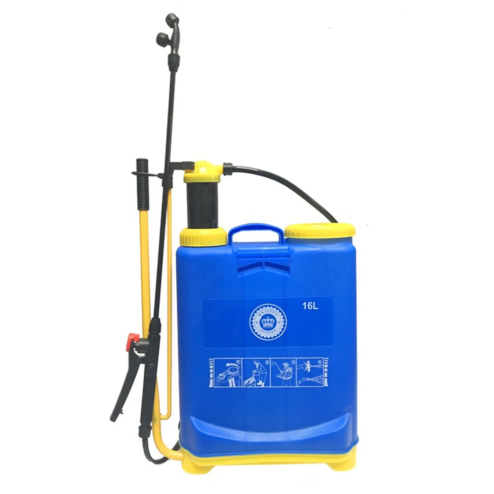 

4 Gallon Lawn and Garden Pump Pressure Sprayer for Herbicides Portable Garden Lawn Yard Weed Sprayers Knapsack Hand Piston Pump