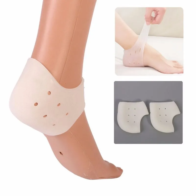 1 пара инструмент для ухода за потрескавшимися ногами увлажняющий гель пятки носки треснутая защита и уход за кожей педикюр Здоровье Мониторы массаж