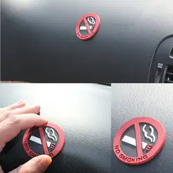 Без Предупреждение о запрете курения автомобиля стикер Автомобильная наклейка для внутреннего интерьера Лидер продаж