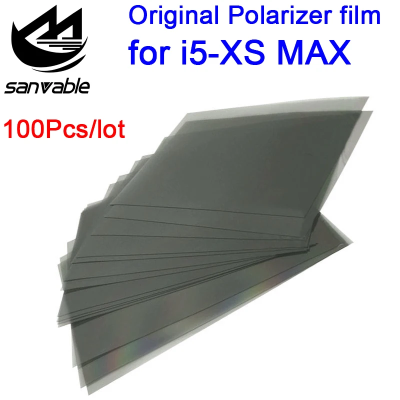 100Pcs/lot Original Screen Polarizing Film for iPhone X XS MAX XR 8 7 6S 6 Plus 5 5S LCD Polarizer Sheet Polarization Light Film
