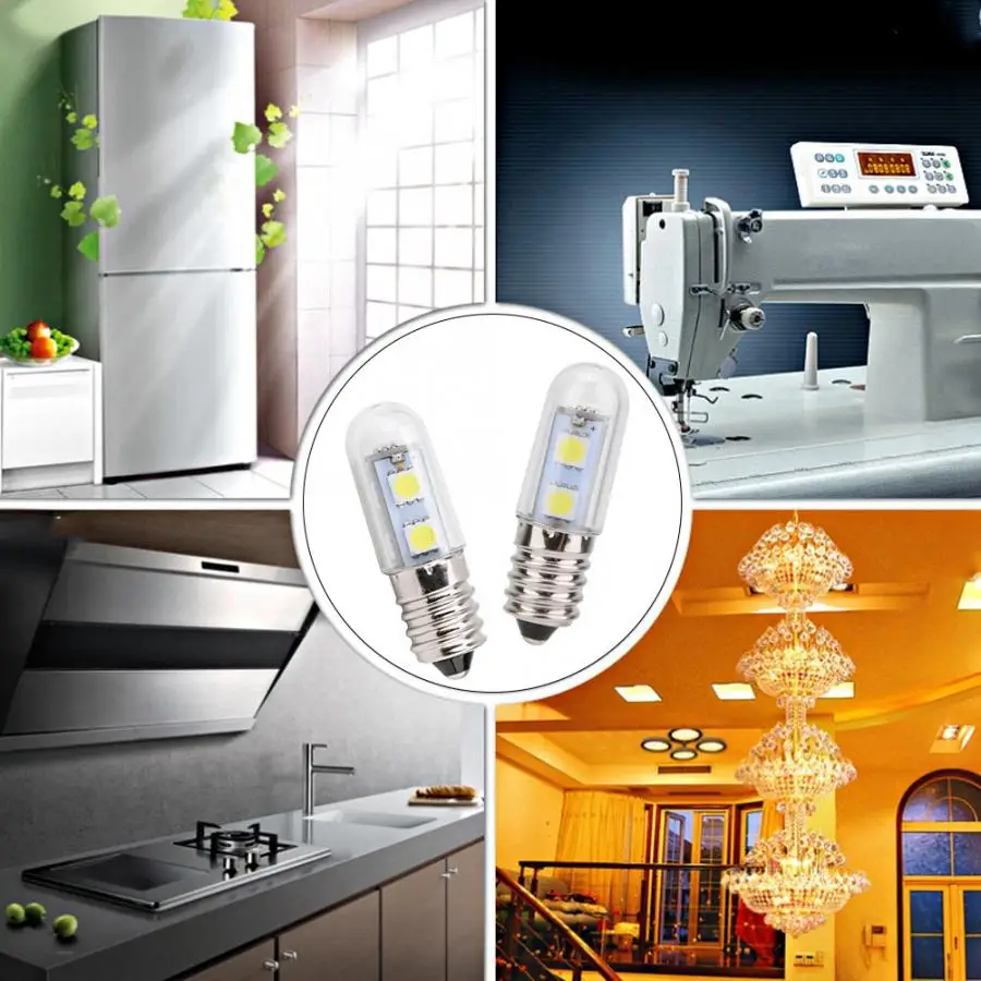 

Bulb 110/220V 1.5W E14 LED Light Bulbs Corn for Refrigerator Cooker Hood Sewing Machine