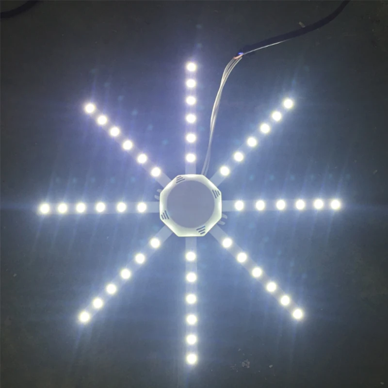5730SMD Светодиодная потолочная лампа 12 Вт 16 20 24 энергосберегающая ожидаемая 220 В