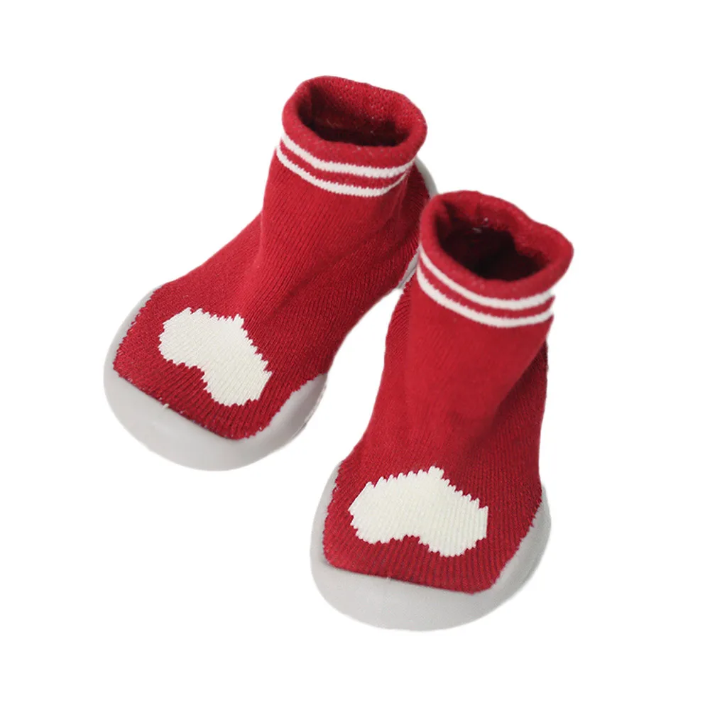 ARLONEET/детские носки; нескользящие носки-тапочки с мягкой подошвой; носки для маленьких мальчиков и девочек; L1030 - Цвет: WE