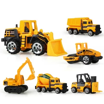 

Diecast mini alloy construction vehicle Engineering Car Dump-car Dump Truck Model Toy Mini gift Toys