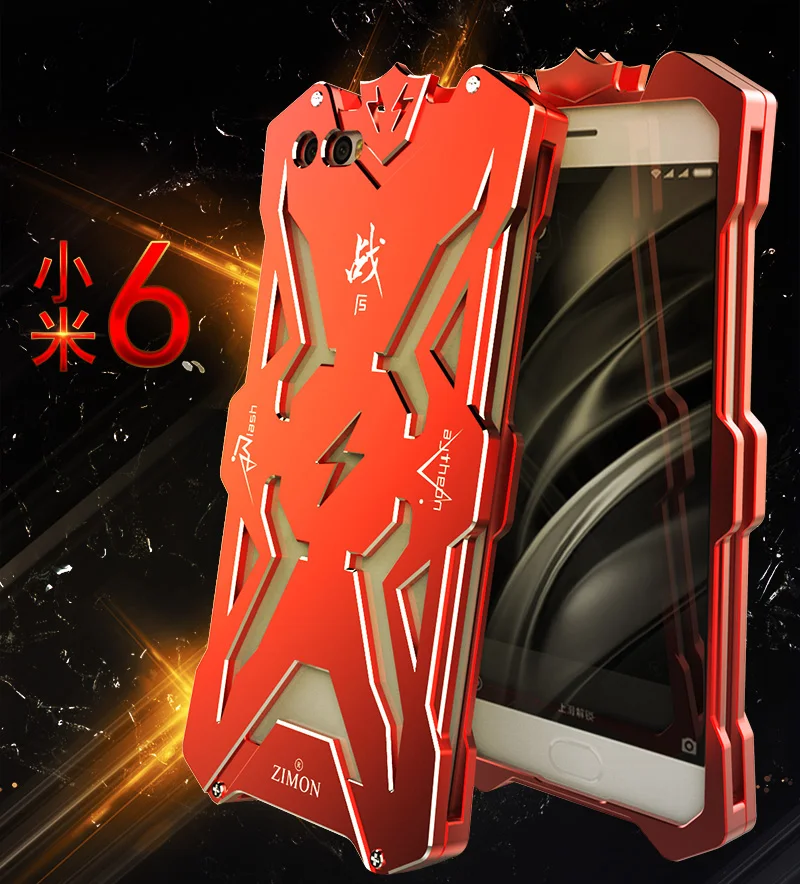 bilder für Simon Fall für xiaomi mi6 Stoßfest Metall Back Cover Für xiaomi mi6 plus Rüstung Metall Aluminium Thor Iron Man Abdeckung fall bilder für Simon Fall für xiaomi mi6 Stoßfest Metall Back Cover Für xiaomi mi6 plus Rüstung Metall Aluminium Thor Iron Man Abdeckung fall