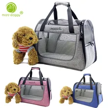 Модные 5 цветов сумки для собак высокого качества Прочный портативный рюкзак для маленьких собак большой сетка дышащая сумка для переноски собак Handbag20E