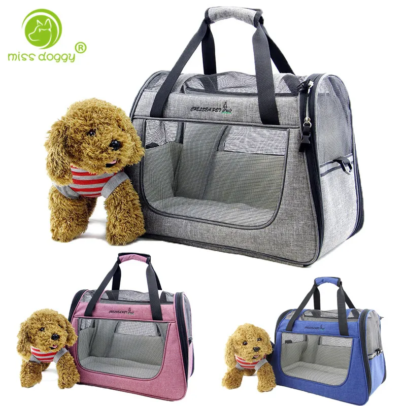 

Fashion 5 Colors Pet Dog Bags High Quality Durable Portable Backpack for Small Dogs Big Mesh Breathable Puppy Carrier Handbag20E