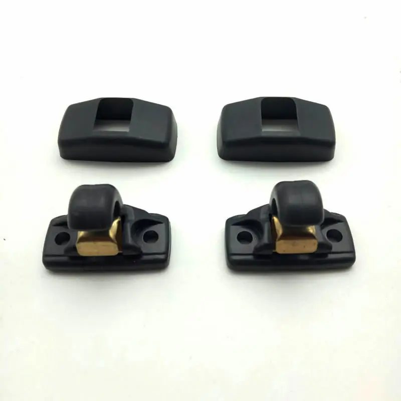 2 шт. OEM черные солнцезащитные козырьки крючки Gol Bora Golf Jetta Passat Polo Beetle Sharan 3B0 857 561 B 82V