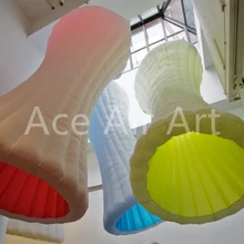 Подгонянная гигантская подвесная Воронка для свадьбы/украшения события надувная подвесная Воронка для продажи