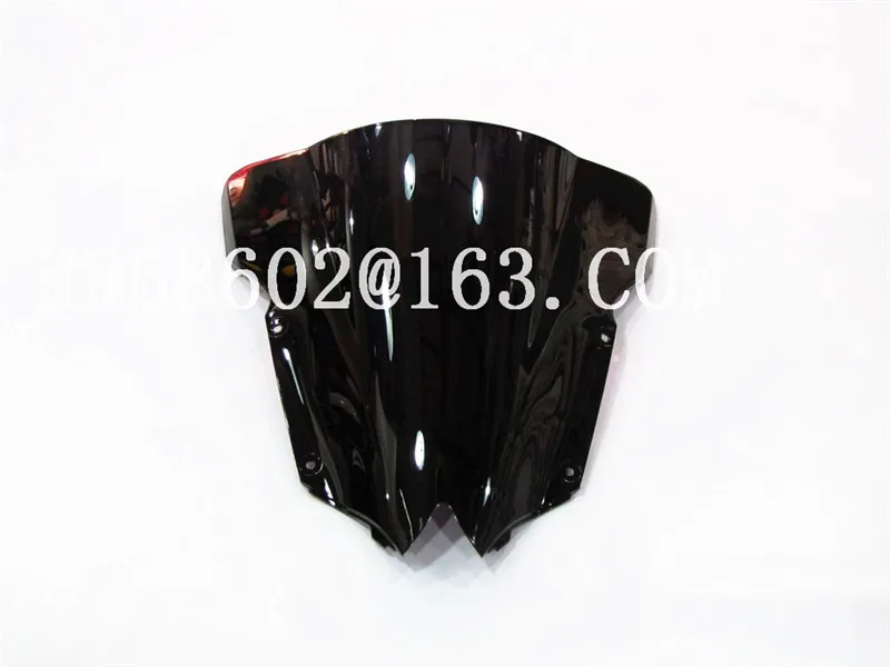 Ветровое стекло для Yamaha YZF600 R6 2008 2009 2010 2012 2013 2014 2015 2016 черное ветровое двойная