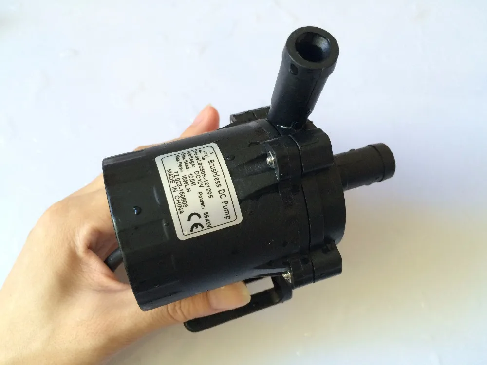 Новая модель 50 K 12120 S 12V DC микро Бесщеточный насос мини Солнечный погружной 12 M 1260LPH