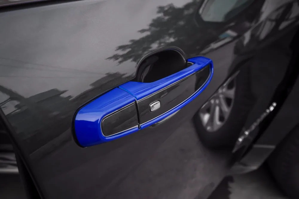 SHINEKA ABS автомобиль Стайлинг украшение для дверной ручки крышка отделка рамка стикер для Шевроле Camaro+ интерьерные аксессуары