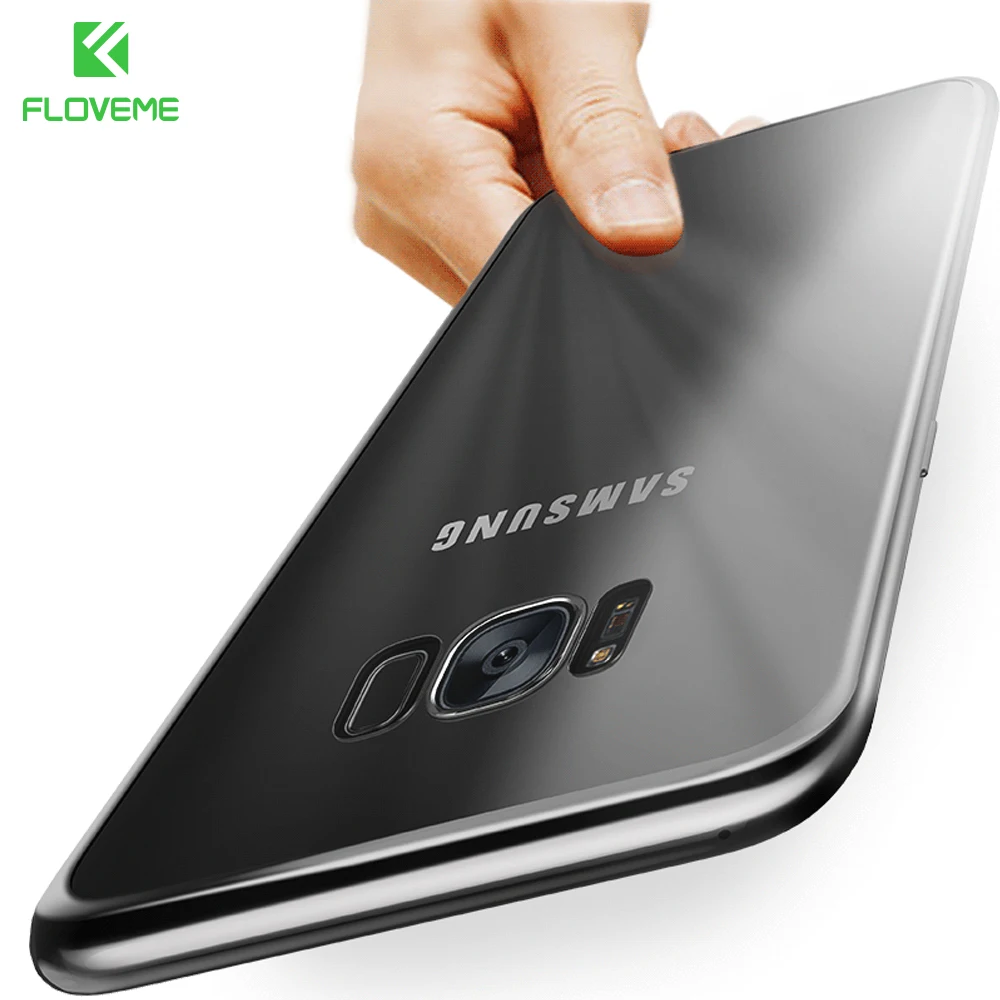 

FLOVEME Case For Samsung S9 S8 Plus Note 9 8 S7 S6 Edge Clear Soft TPU Case For Samsung Galaxy A5 A7 J5 J7 A3 J3 2017 2016