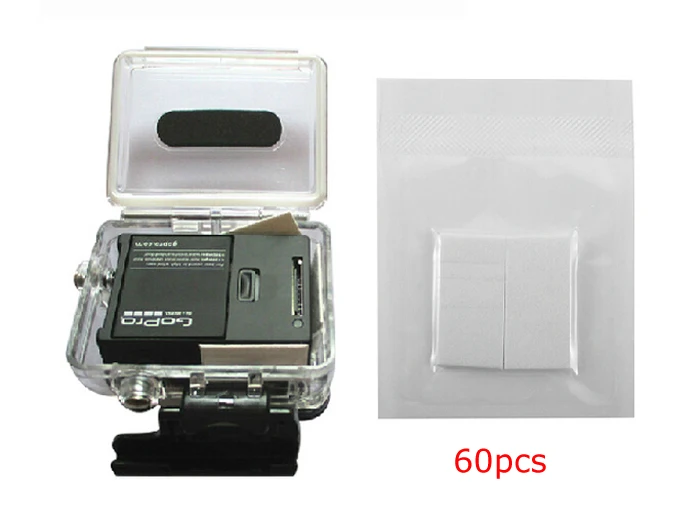 

60pcs/lot Anti-Fog Inserts Anti Fog Drying Inserts for Gopro Hero 6 5 4 3+ 3 2 SJCAM Xiaomi yi Action Camera