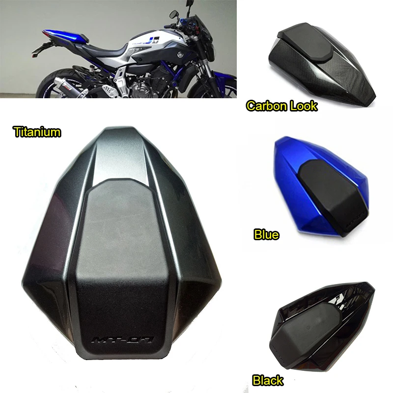MT07 FZ07 Rear Seat Cover Cowl Painted MT 07 FZ 07 ABS Plastic for