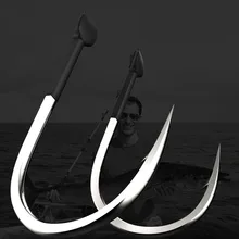 10 шт. крючок для сельди огромный предмет крючок Большой Морской крючок смелый лосось Аксессуары для рыбалки, крючок
