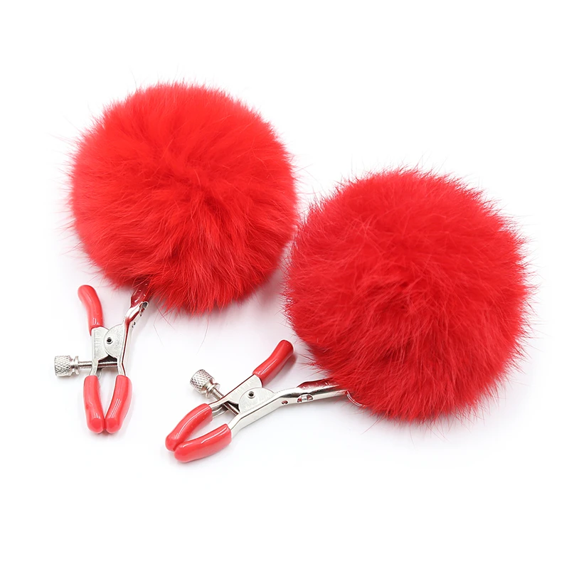 Los accesorios exóticos lindo conejo de peluche de juguete 1 par abrazaderas de pezón Pinzas Pezones juguetes par de juegos SM mama fetiche coqueteando juegos para adultos Los accesorios exóticos lindo conejo de peluche de juguete 1 par abrazaderas de pezón Pinzas Pezones juguetes par de juegos SM mama fetiche coqueteando juegos para adultos