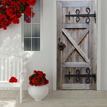 Modern Wall Decals Wall Stickers DIY Mural Bedroom Home Decor Poster PVC Waterproof Door Sticker 3d Vinyl Wall Art Decals Door rock wall patterned door art stickers