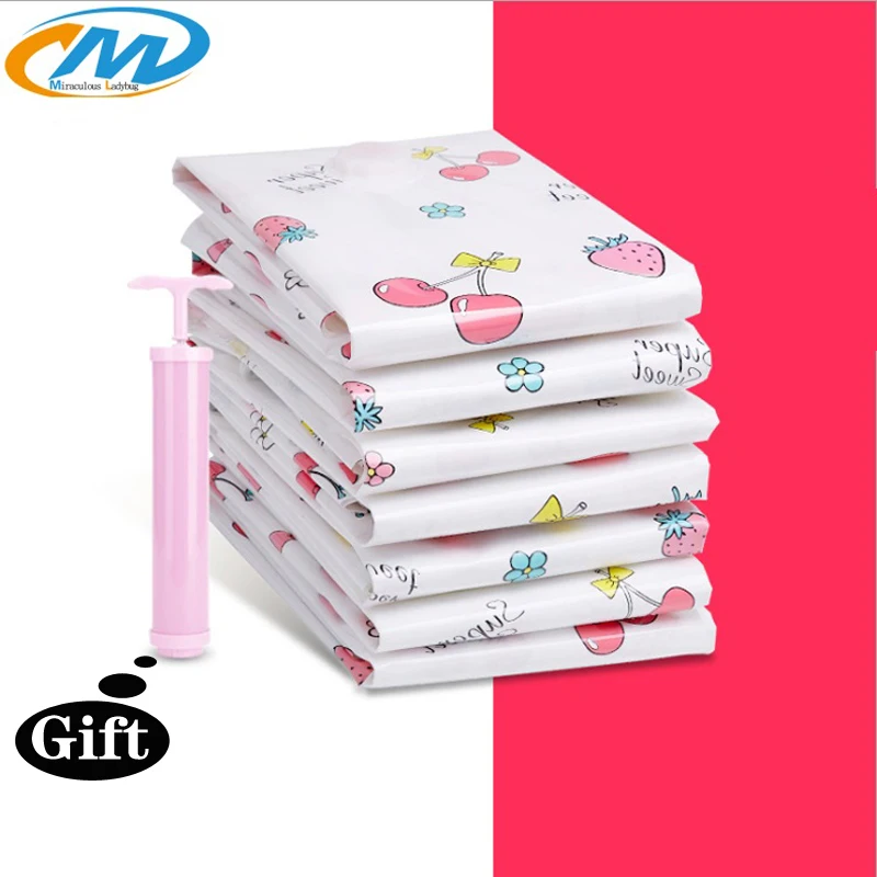 High quality Vacuum bag for clothes Space Saver Saving Storage Vacuum