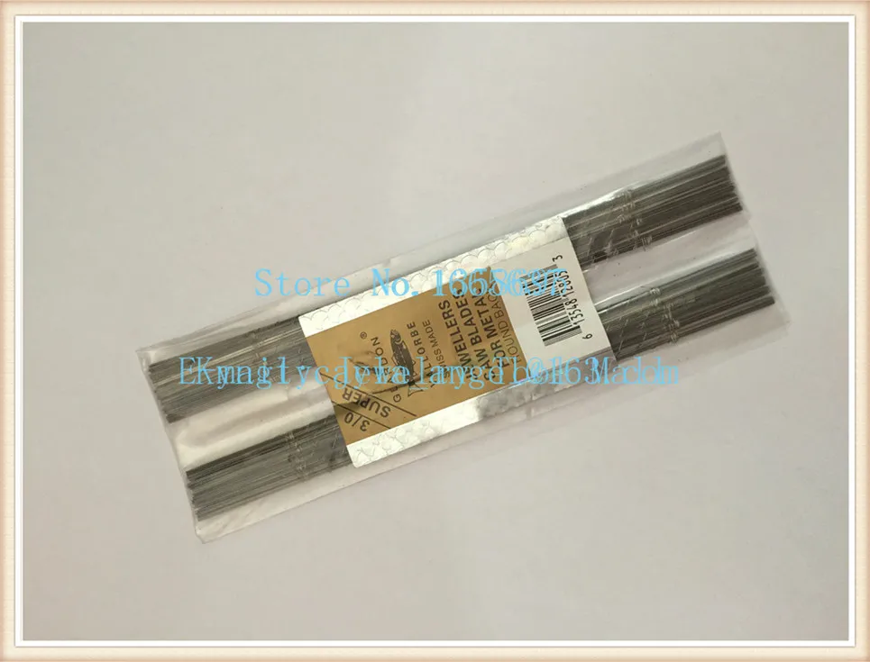 

Free Shipping 2/0 Size Glardon Vallorbe Sawblades for Jewelry Cutting Tools144pcs/pack Jewelry Sawblade