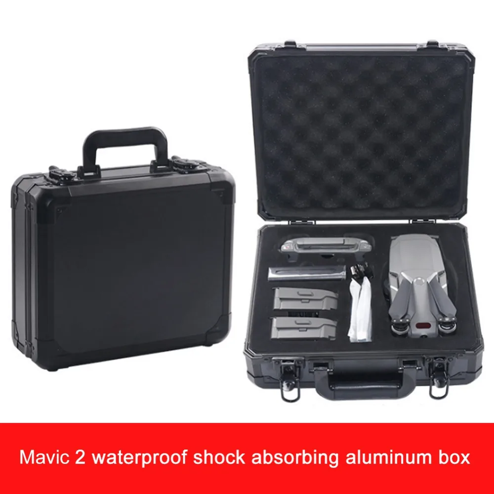 

DJI MAVIC 2 anti-drop protection box aluminum box portable storage box 4k drone box for mavic 2 pro zoom