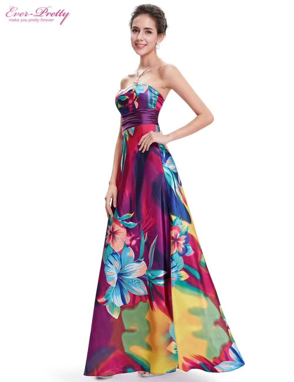 patterned evening gowns