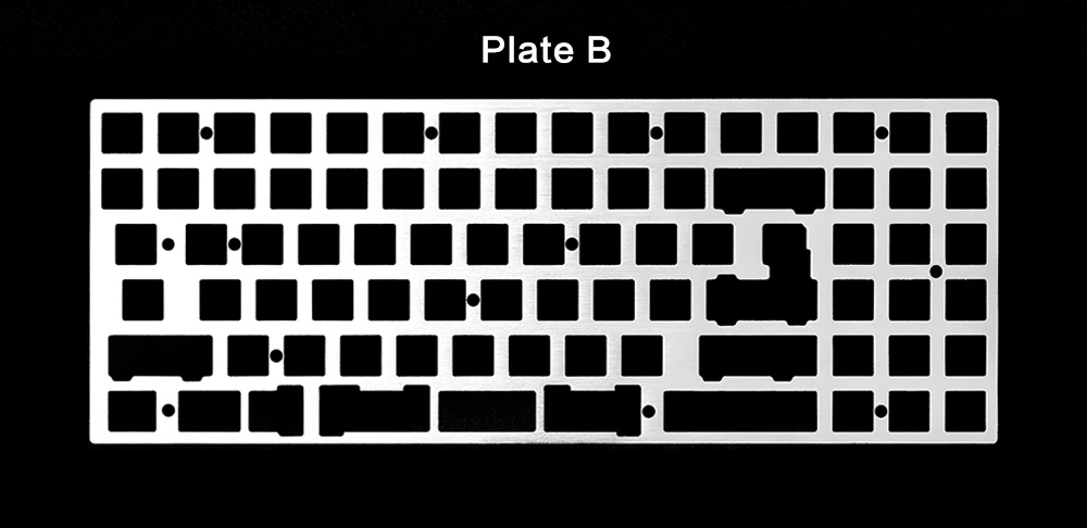 KBD75 REV 2,0 PCB(USB TYPE-C) kbd75 pcb alu plate