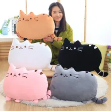 25cm Push een Plush Cat Toys Stuffed Animal& Plush Toys Soft Cat Pillow Pus heen Stuffed Cat Doll for Kids Girl Gift Cheap Toys