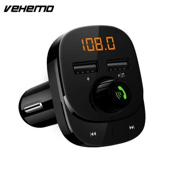 

FM Transmitter AUX Modulator Bluetooth 5.0 Handsfree Radio Audio MP3 Player Car Kit With Dual USB 3.1A Fast Charging Car Charger