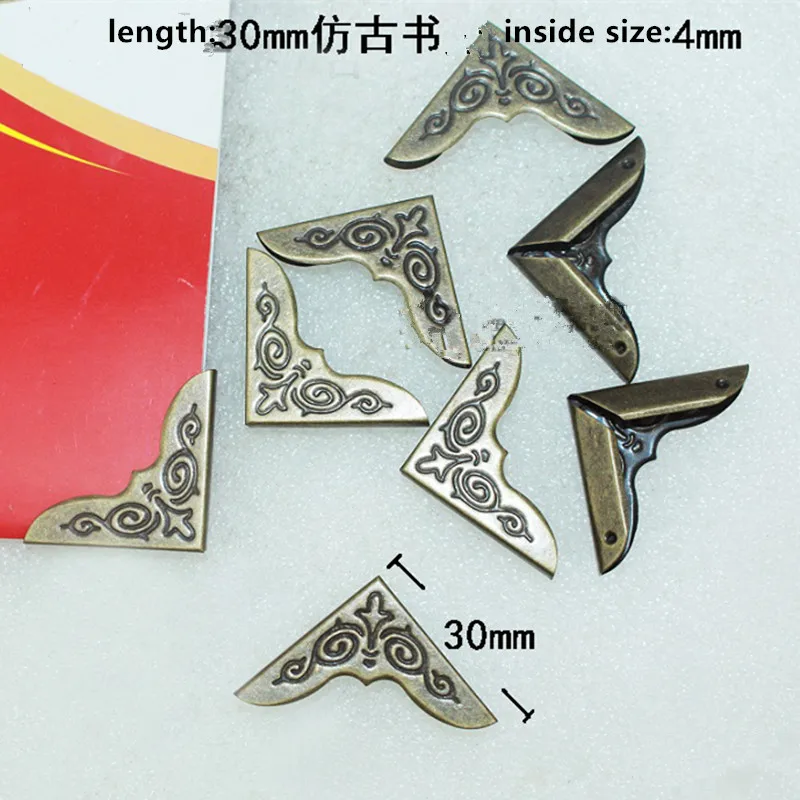 Bronze Tone Book Scrapbooking Albums Menus Corner Protectors Metal ...