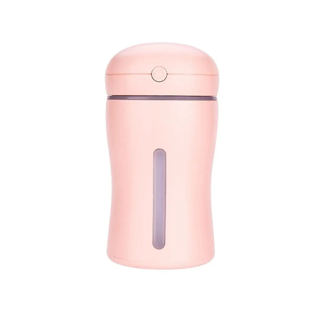 

180ml USB Humidifier Creative 3 in 1 Mini LED Night Light Air Atomizer with Fan Mute Mist Hydrating Essential Oil Aroma Diffuser