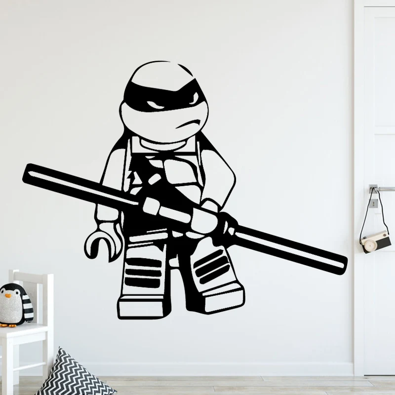 

Diy Teenage Mutant Ninja Turtles Home Decor Wall Stickers For Kids Room Living Room Home Decor Sticker Home Decor