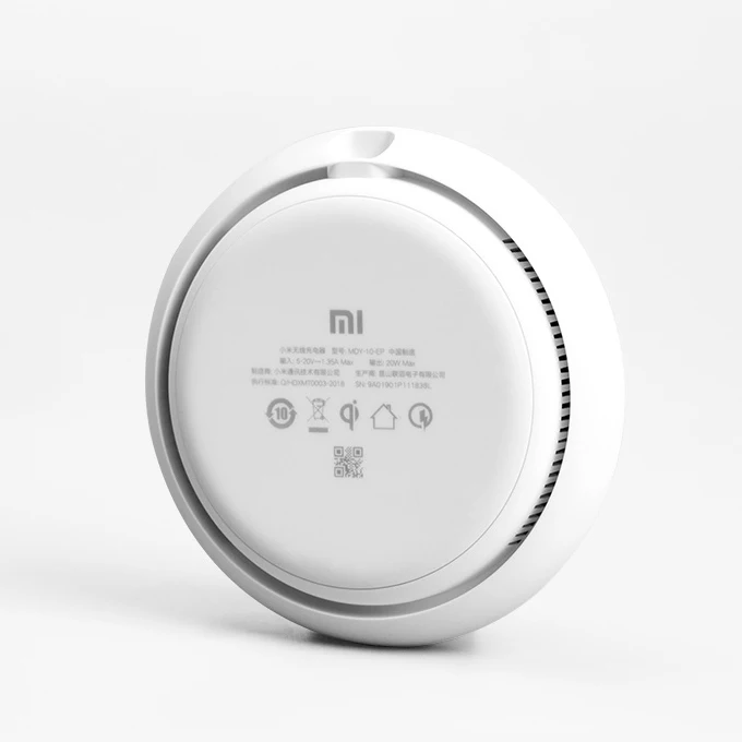 Оригинал Сяо mi Беспроводной Зарядное устройство 20 W Max для 9 (20 W) X 2 S/3 (10 Qi EPP