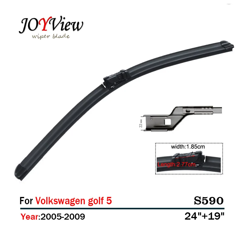 S590 Wipers Size24"+19"Fit For (VW) Volkswagen golf 5/Variant Wiper