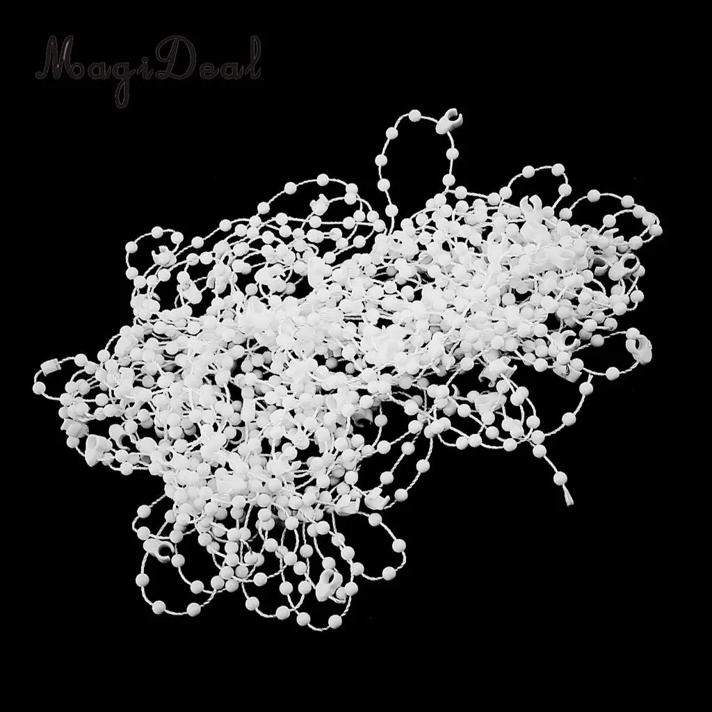  2Pcs 10 METRES OF PROFESSIONAL 3.5''inch (89MM) VERTICAL BLIND BOTTOM CHAIN PARTS/ SPARES