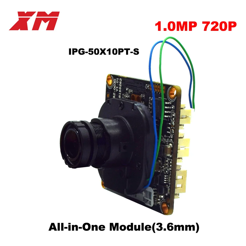 

720P XM All-in-One Module ip camera H.264+ Onvif protocol cam Module Cloud Function P2P cmos sensor camera module
