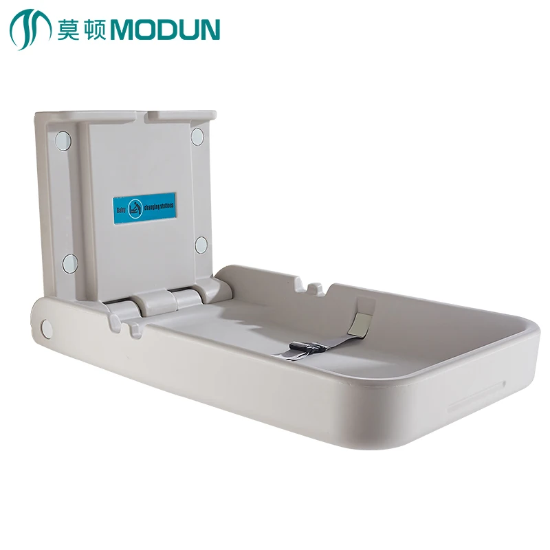 Anti-vandal horizontal vertical infant diaper station baby changing station baby changing table