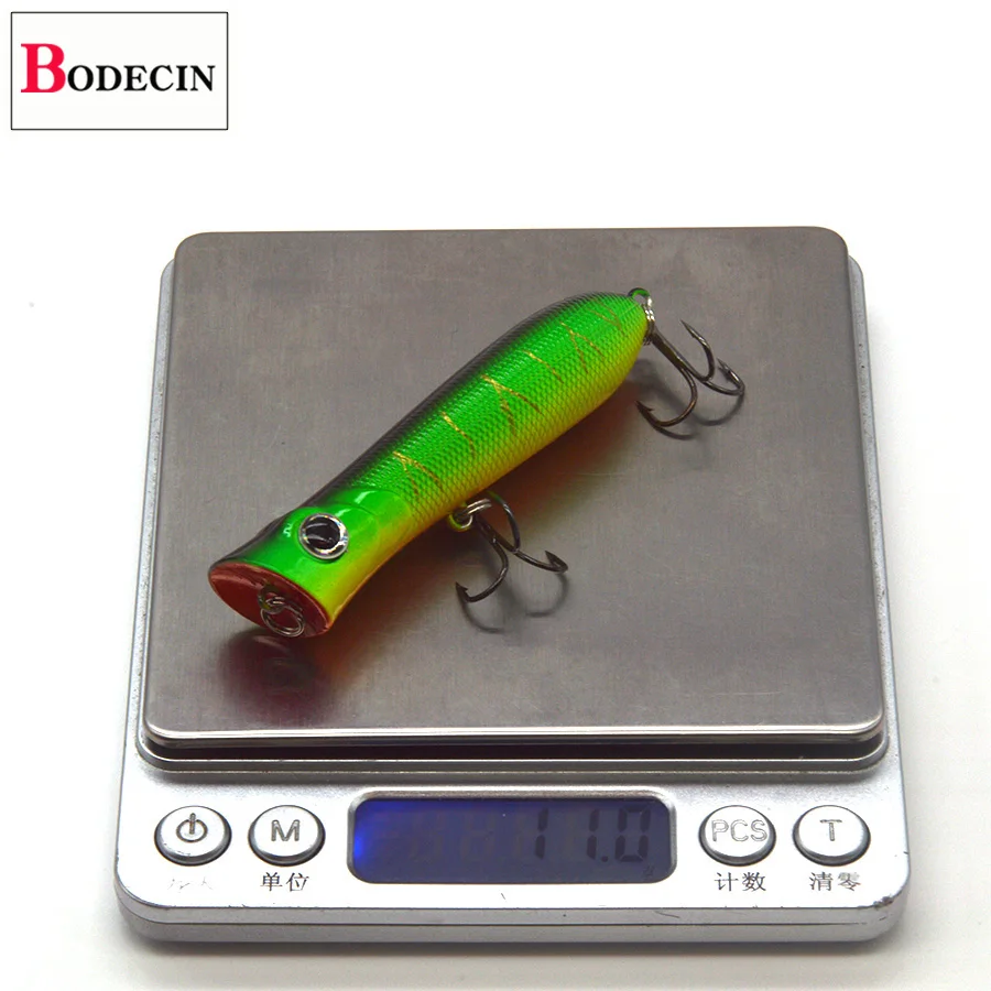 3D Isca Popper Sea Fishing Lure Sea Pesca Tackle Peche Topwater 1PCS Crankbait Poppers Fishing Lures Artificial Trout Hard Bait (15)