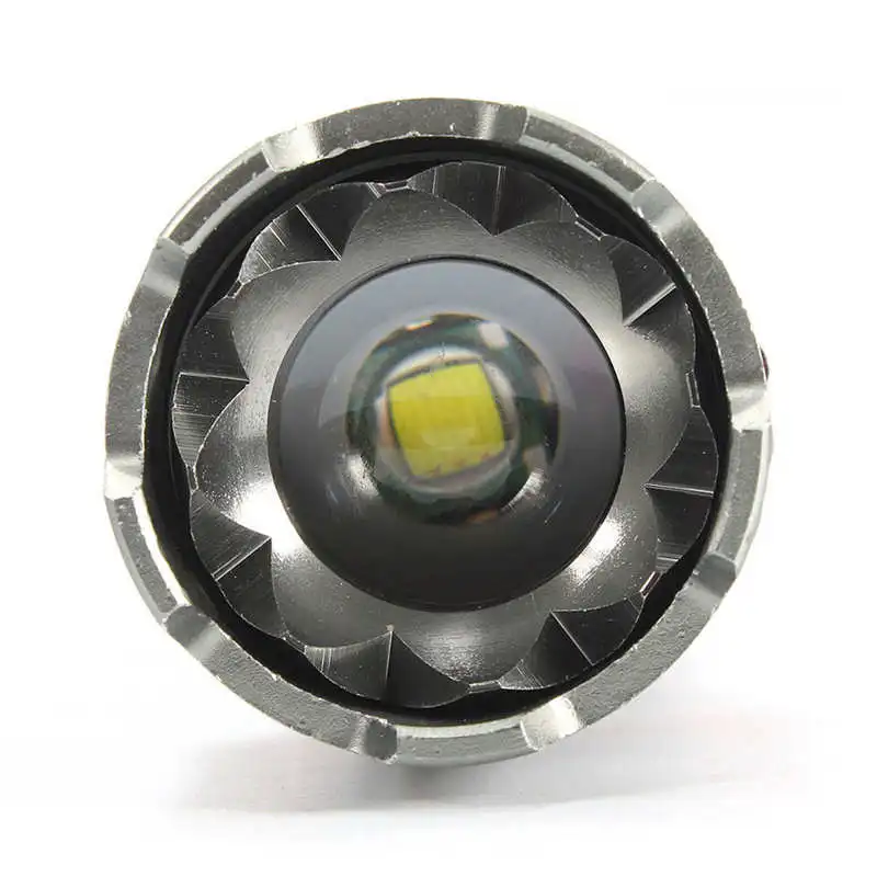 20000LM Tactical T6 LED 7 Modes Zoomable Flashlight Torch 18650 Charger powerful led flashlight rechargeable #4S6 (6)
