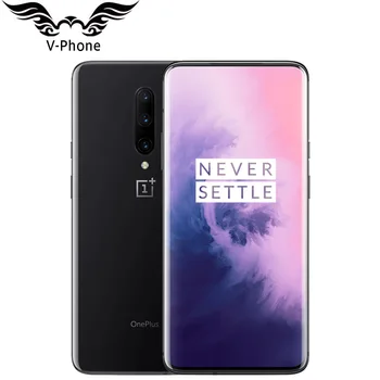 Перейти на Алиэкспресс и купить OnePlus 7 Pro смартфон с восьмиядерным процессором Snapdragon 855, ОЗУ 8 Гб, ПЗУ 12 Гб, 256 ГБ, 6,67 дюйма, 48 МП, 4000 мАч, 4G LTE, NFC
