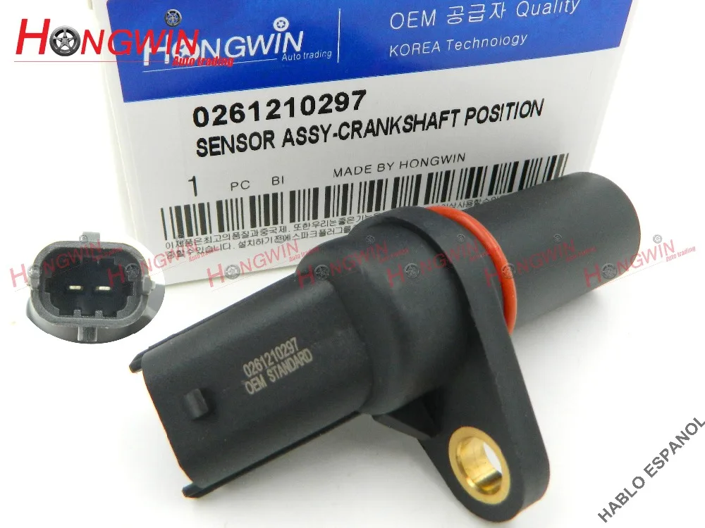 Genuine No.0261210297 Crankshaft Position Sensor FitsGM Fits Buick