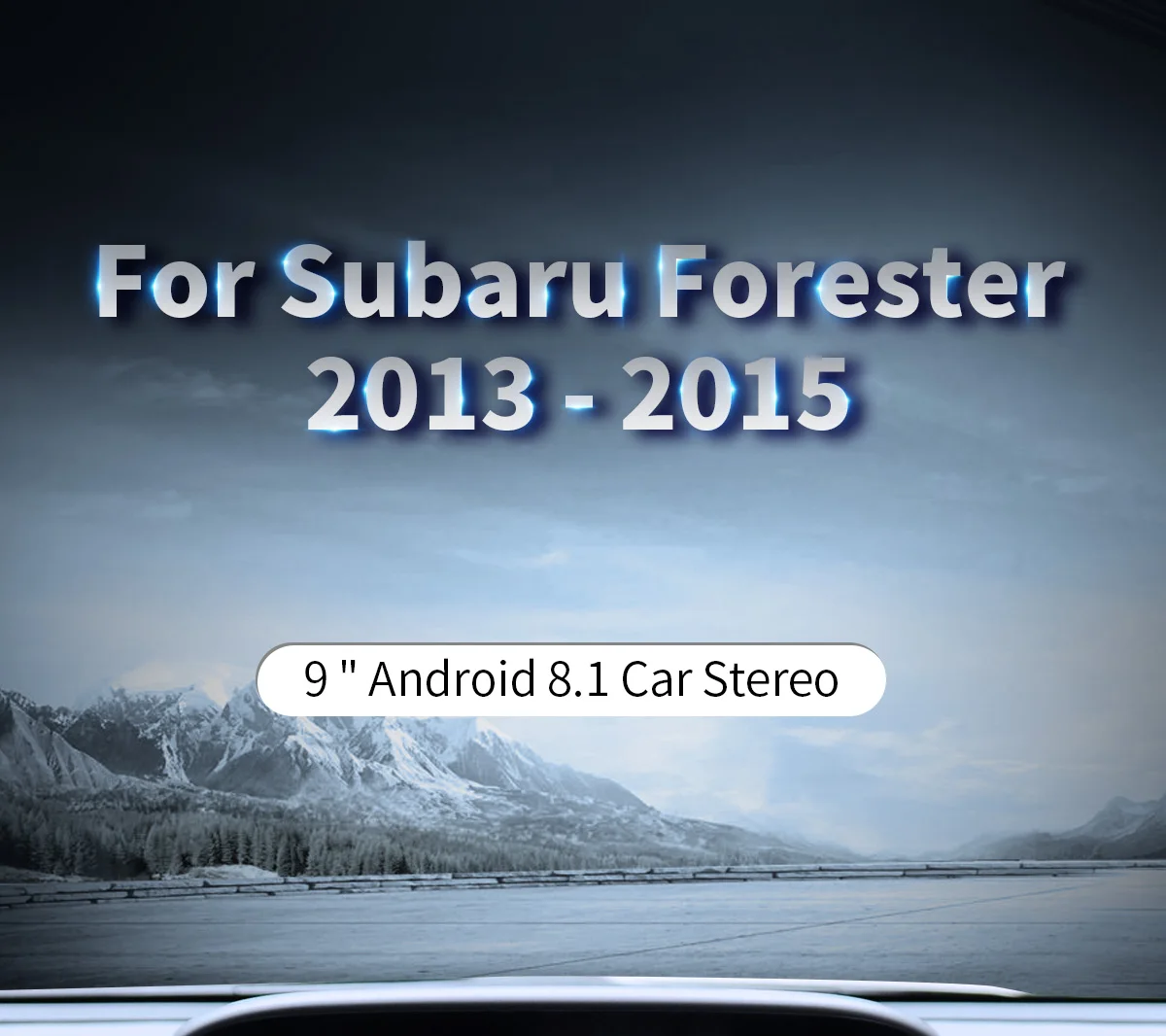 Clearance JOYING 9" 2.5D IPS Android 8.1 Car Multimedia Player DSP for Subaru Forester XV WRX 2012 2014-2016 audio radio stereo navigation 1