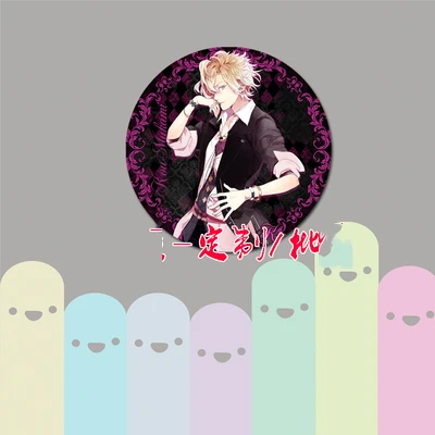 ZXFJXR 58 мм анимация Diabolik Lovers Reiji Ayato Laito Kanato значок Sakamaki Shu значки на рюкзак значок брошь