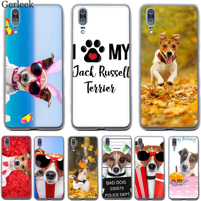 

Case Cover For Huawei P30 P9 P8 P10 P20 Lite Plus Pro MINI P Smart Jack Russell Terrier Dog Hard Cover