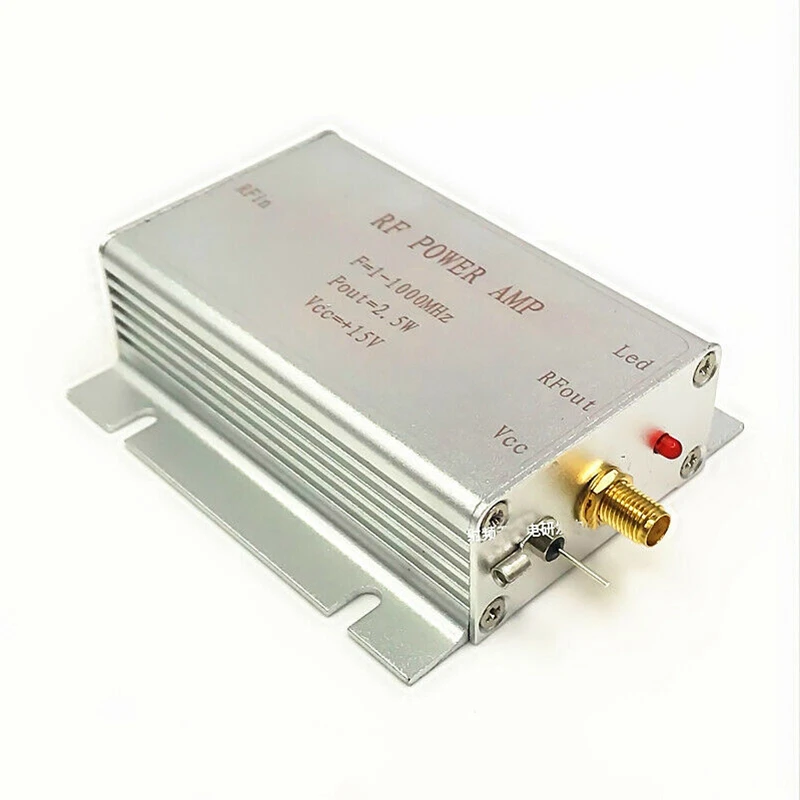 1-1000 МГц 2,5 Вт РЧ усилитель мощности для ВЧ fm-передатчика УКВ радиочастотный радиоприемник